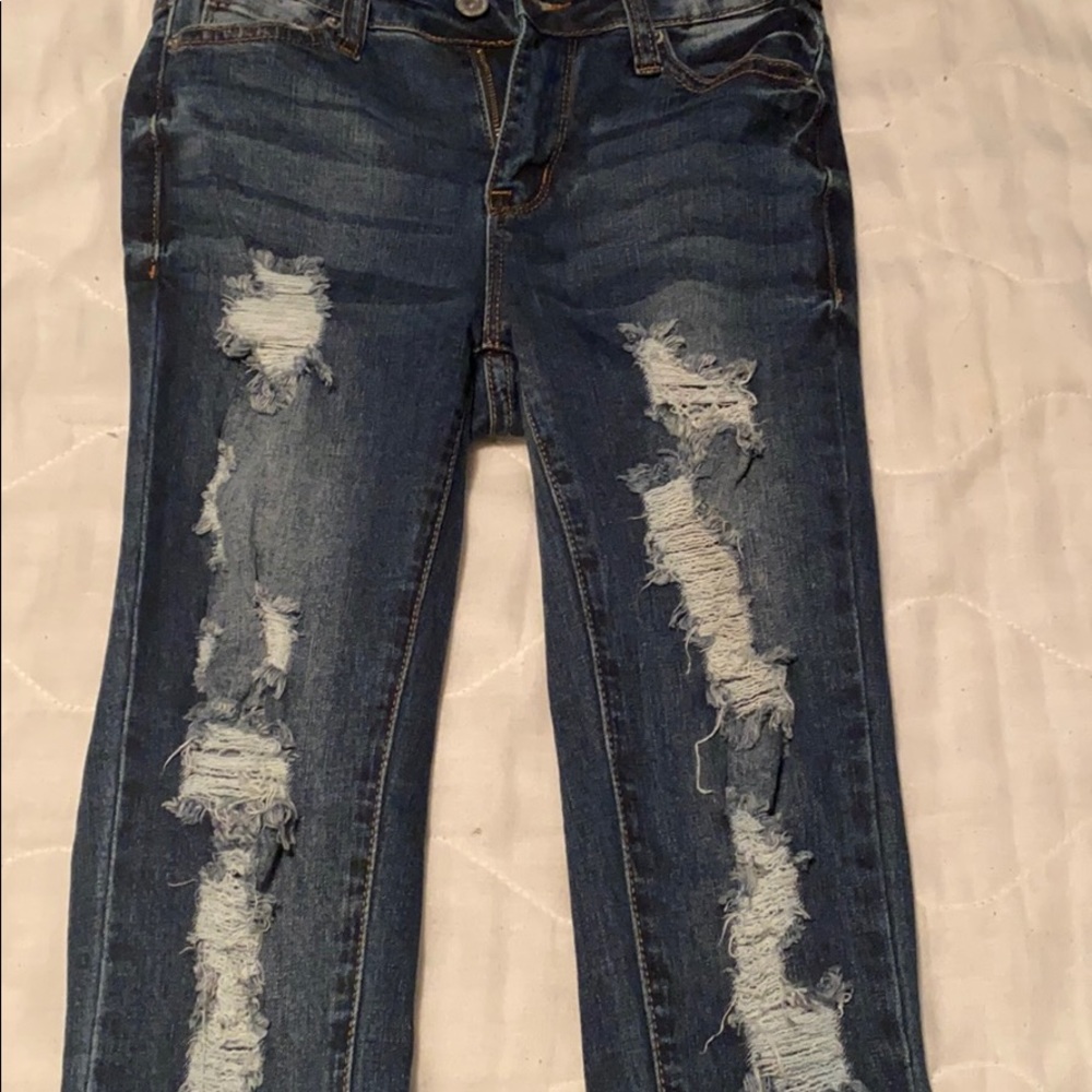 High Rise Skinny Jeans
